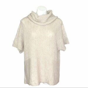Soft Surroundings Turtleneck Glitter Pullover Sweater 1X